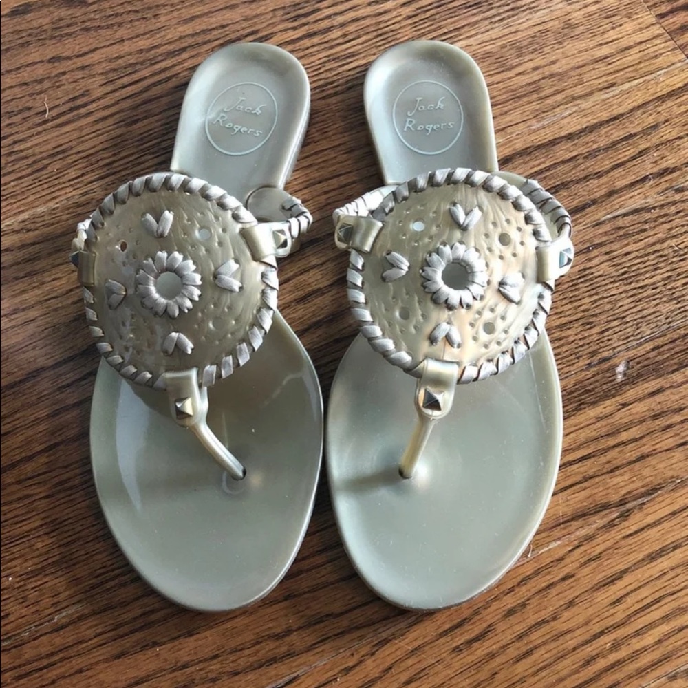 Jack Rogers Gold